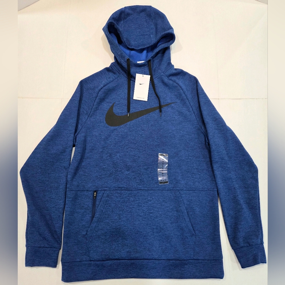Nike Therma-Fit Men's Blue Hoodie